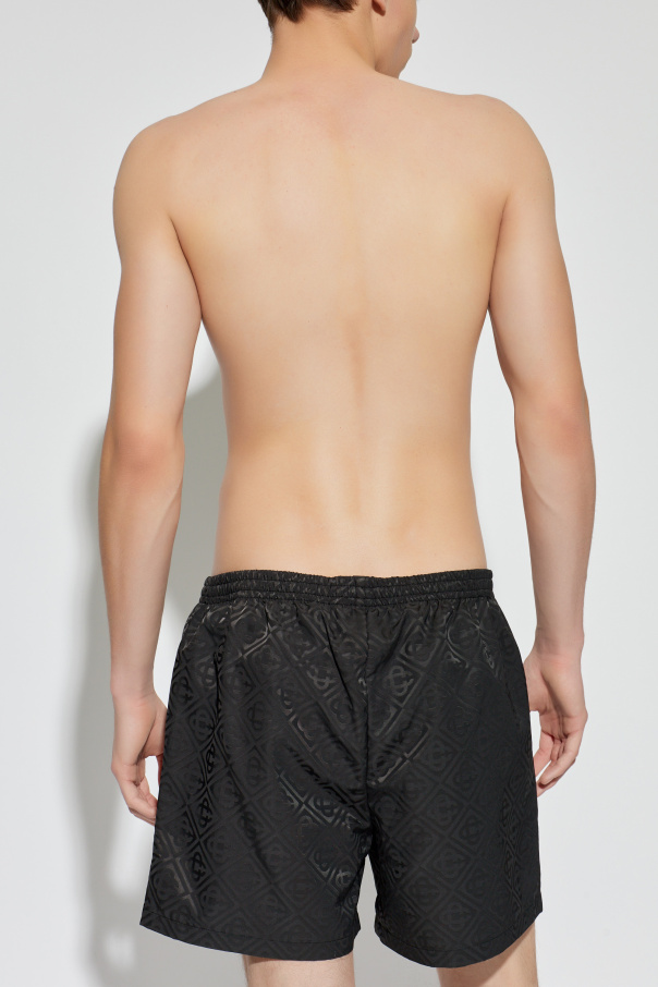 Casablanca Bañador tipo short con monograma