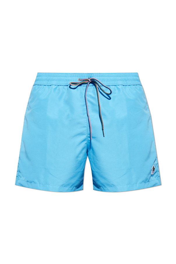 Swim shorts with logo patch od Paul Smith
