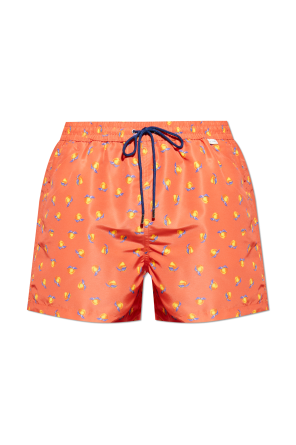 Swim shorts with print