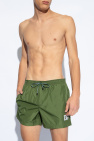 Dolce & Gabbana GREEN Swim shorts with logo
