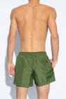Dolce & Gabbana GREEN Swim shorts with logo