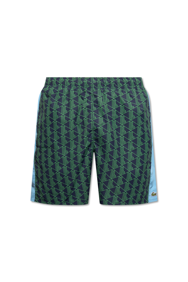 Swim shorts with monogram od Lacoste