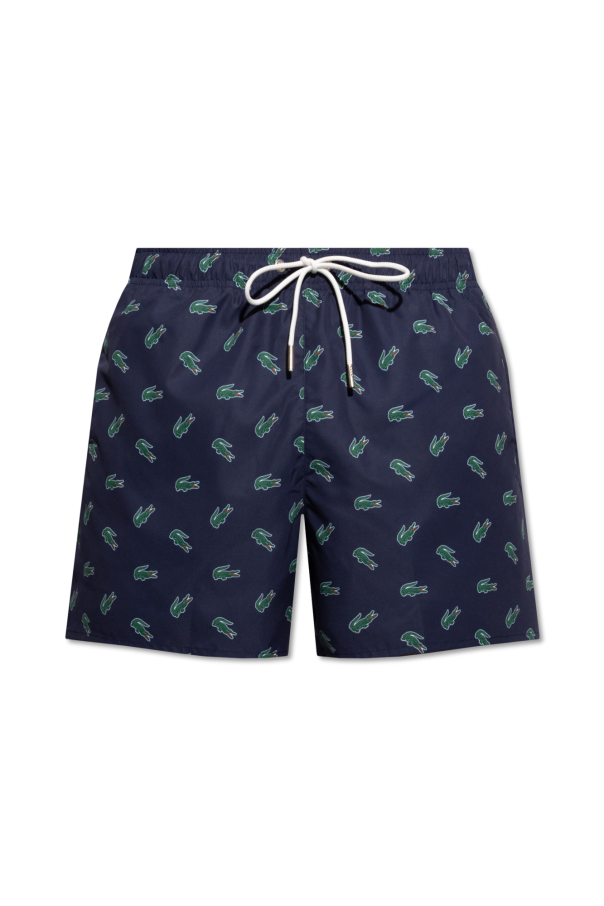 Lacoste Shorts with logo pattern