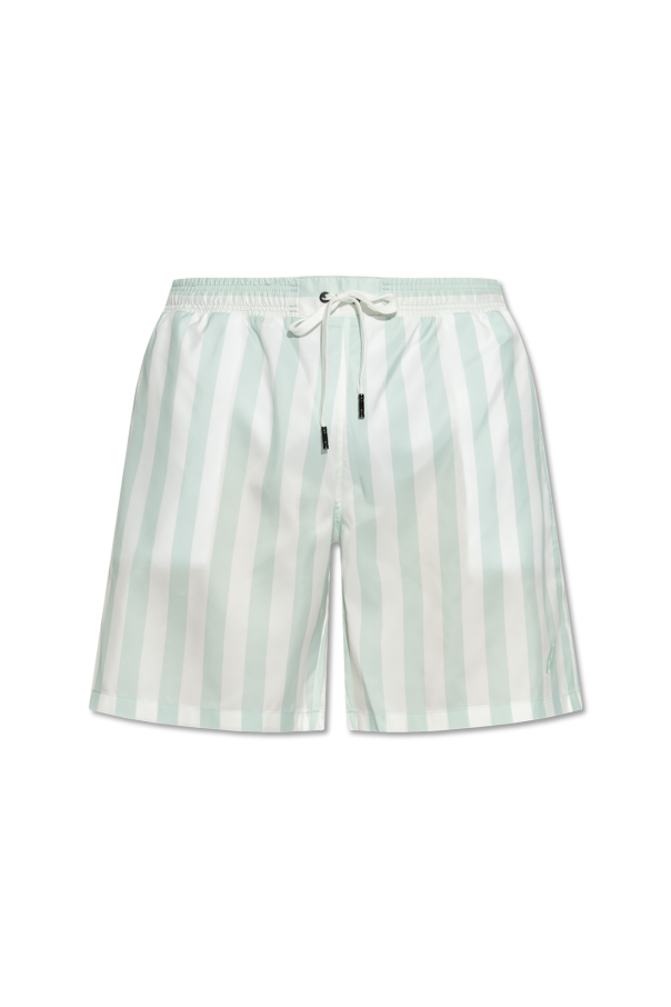Swim shorts with striped pattern, zdjęcie 1 Swim shorts with striped pattern od Brioni