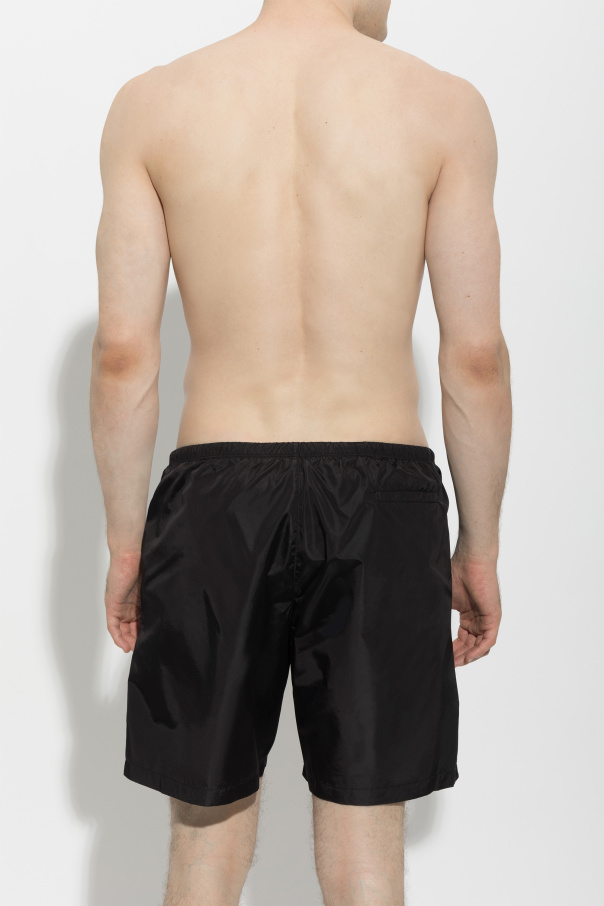 Palm Angels Logo swim shorts