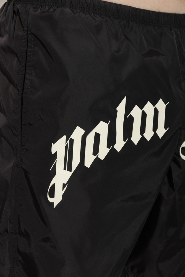 Palm Angels Logo swim shorts