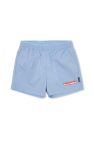logo jacquard shorts