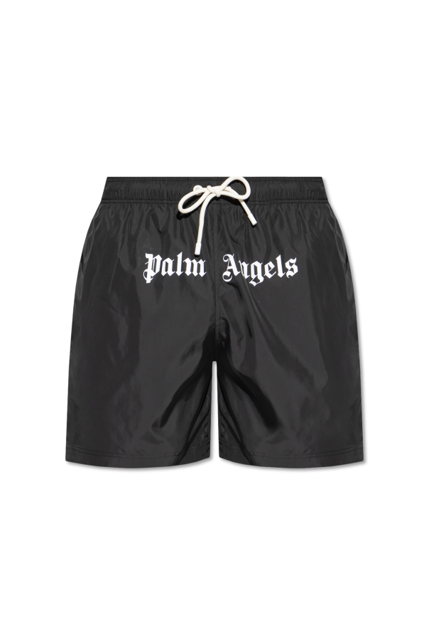 Palm Angels Logo swim shorts