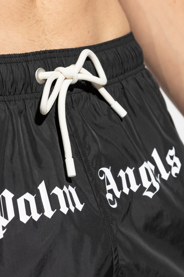 Palm Angels Logo swim shorts