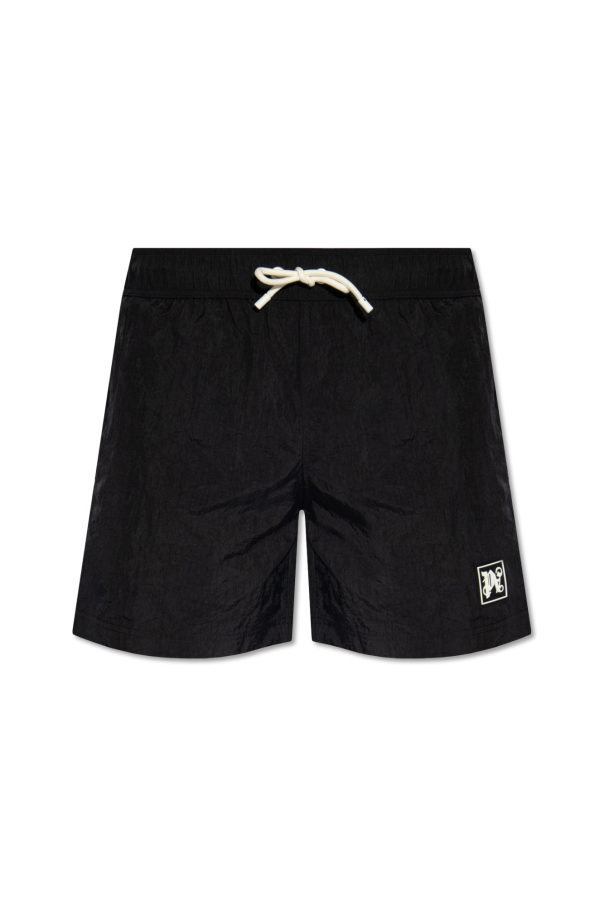 Swimming shorts with logo od Palm Angels