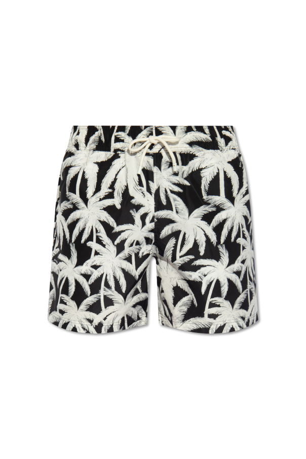 Patterned swimming shorts od Palm Angels