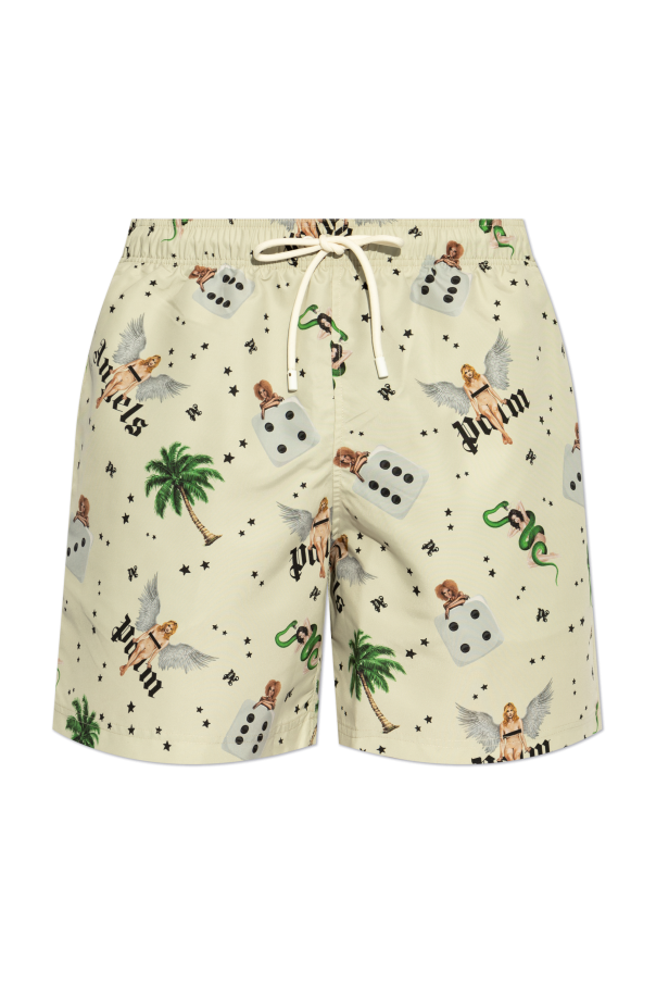 Swim shorts with colorful print, zdjęcie 1 Swim shorts with colorful print od Palm Angels