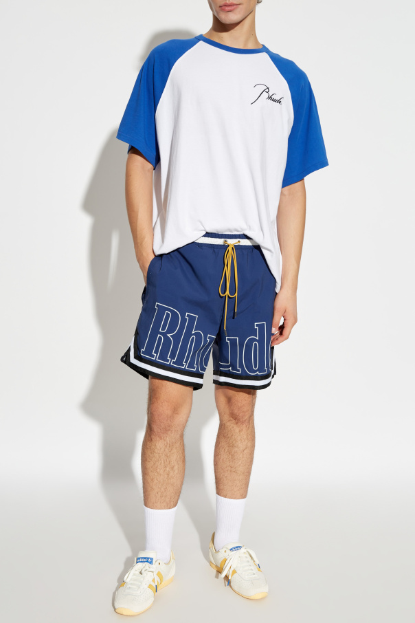 Rhude Logo shorts