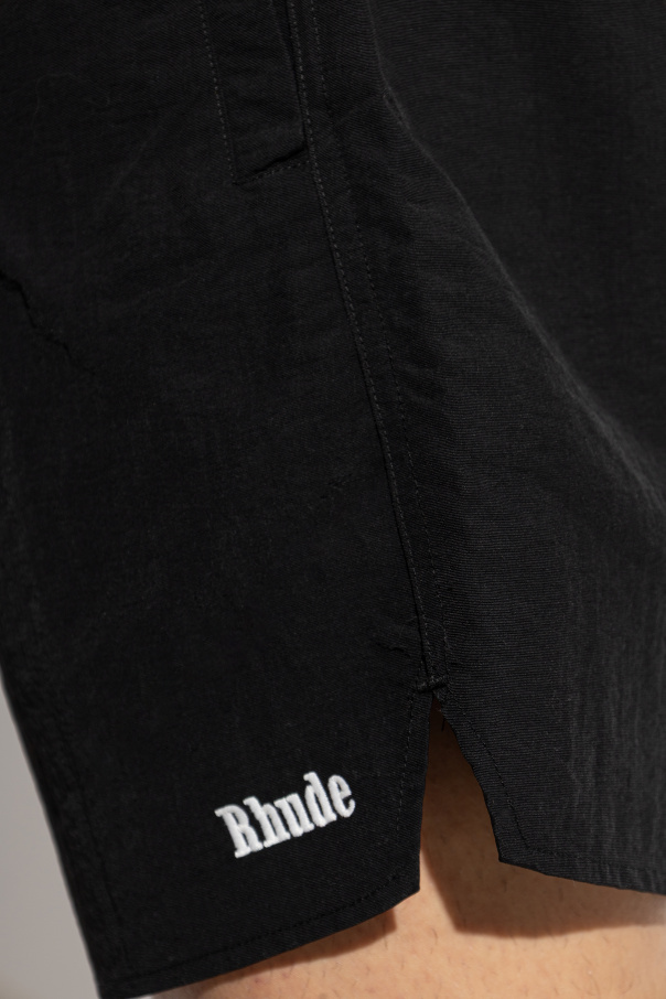 Rhude Swim shorts with logo