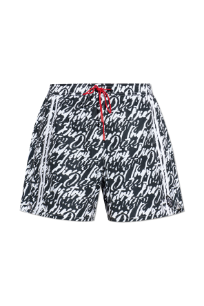 ‘SOCCER-41-D-POP’ swim shorts