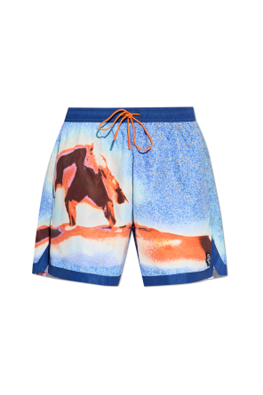 ‘SOCCER-41-D-POP-C’ swim shorts