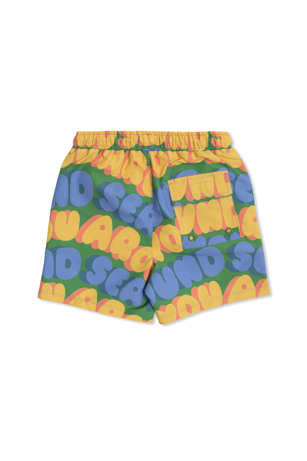 Stella McCartney Kids Swim shorts with pockets