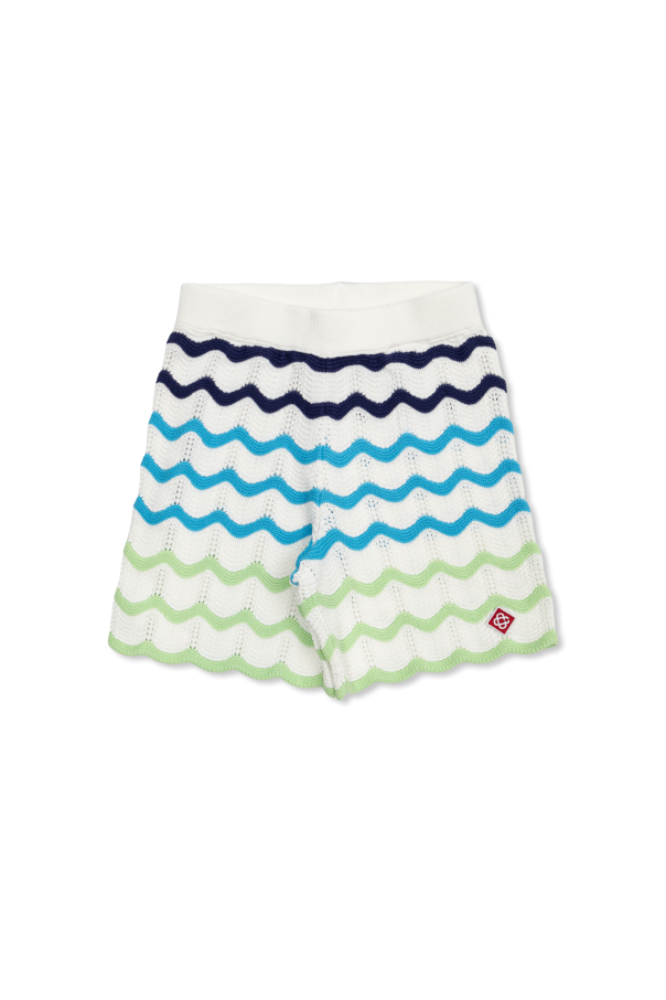 Crocheted halters with striped pattern od Casablanca Kids