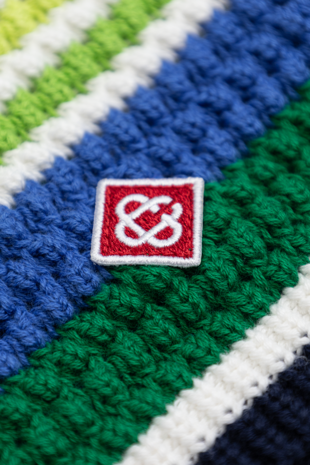 Casablanca Kids Shorts mit Logo-Patch