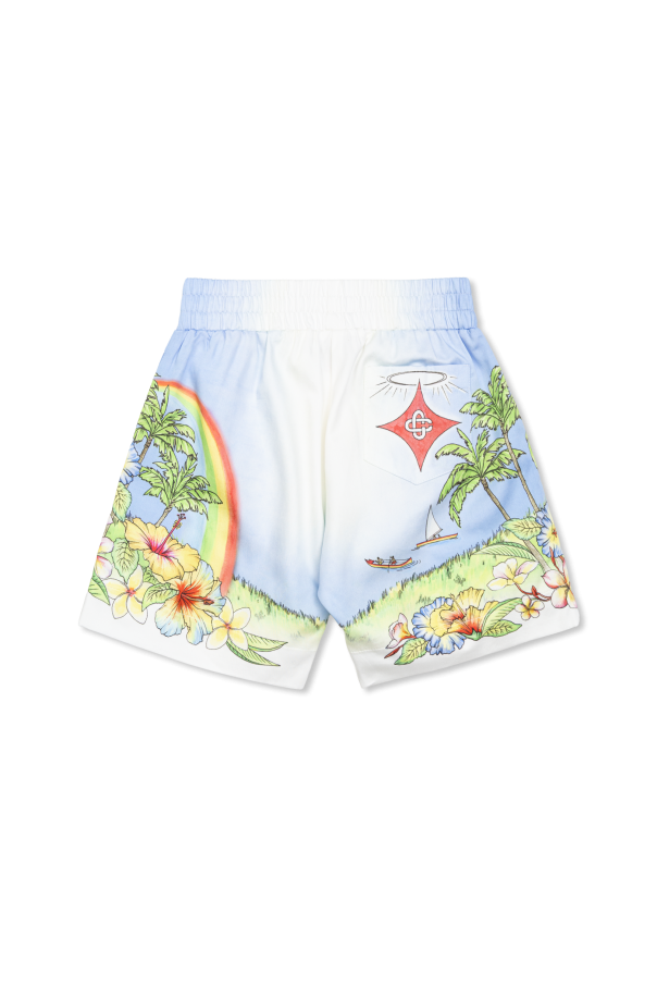 Casablanca Kids Printed shorts