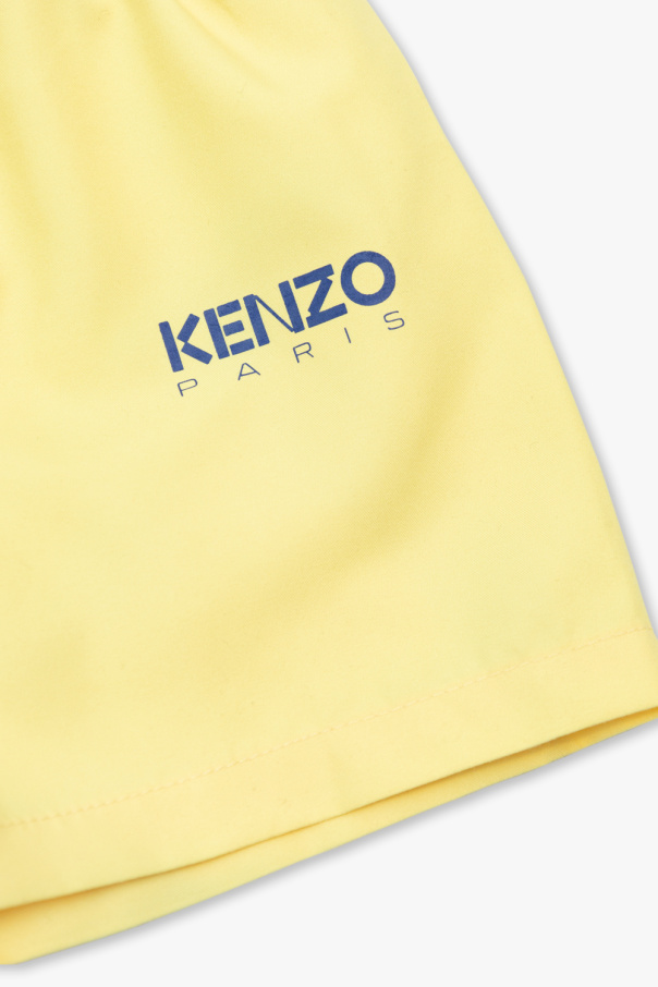 Kenzo Kids Spanx Shaping-leggings i skinnimitation med hög midja