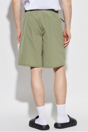 Moncler Shorts with logo patch