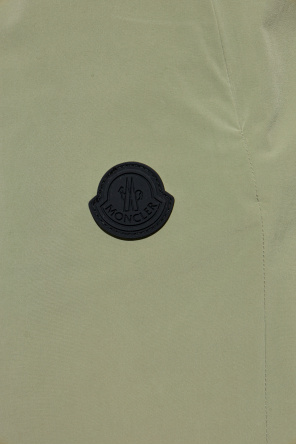 Moncler Shorts with logo patch