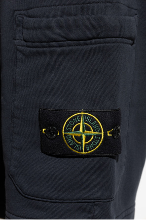 Stone Island Shorts mit Logo