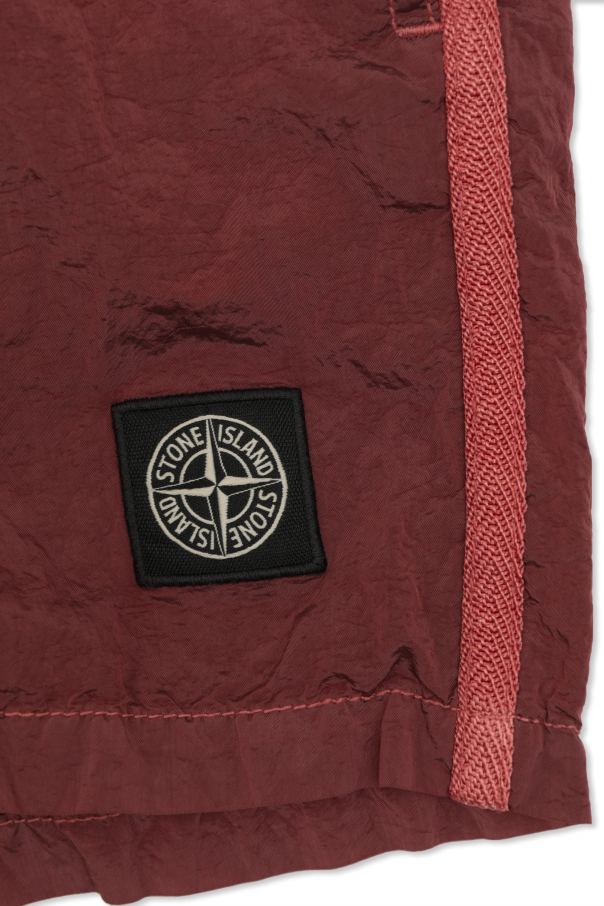 Stone Island Junior Szorty z logo