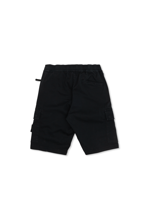 Stone Island Junior Szorty z logo