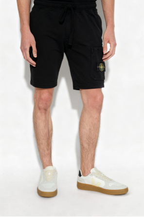 Stone Island Pantalones cortos con logo