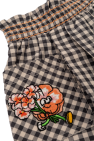 Kenzo Kids Checkered Pattern Shorts