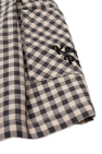 Kenzo Kids Checkered Pattern Shorts