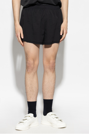 Y-3 Szorty z efektem `vintage`