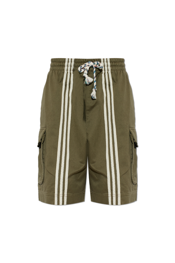 Khaki cargo shorts od ADIDAS Originals