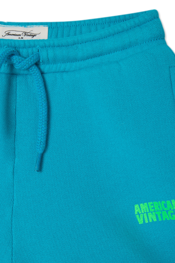 American Vintage Kids Logo shorts