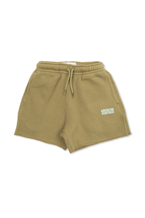 Vintage-effect shorts