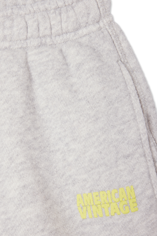 American Vintage Kids Logo shorts