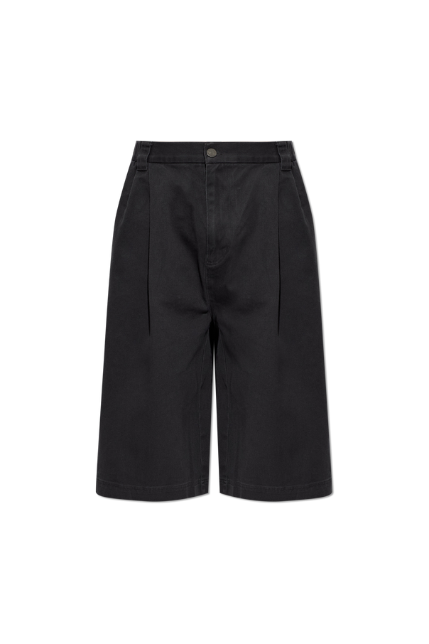 Denim shorts with wide legs od ADIDAS Originals