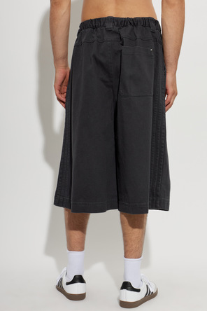 ADIDAS Originals Wide-leg denim shorts