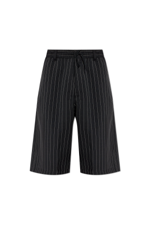 Striped pattern shorts