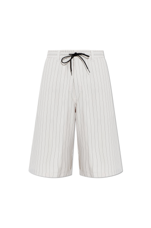 Striped pattern shorts