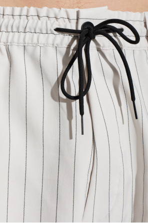 Y-3 Shorts mit Streifenmuster