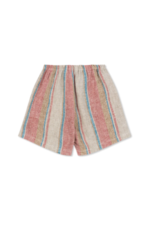 Striped pattern shorts