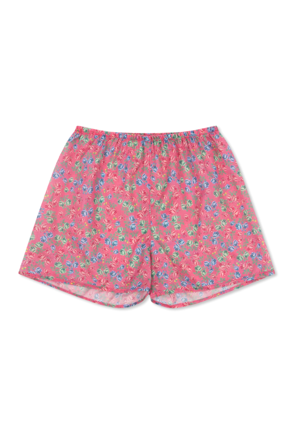 Konges Sløjd Floral motif shorts