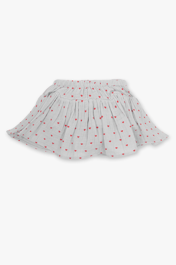 Konges Sløjd ‘Irma’ Alex shorts with motif of hearts