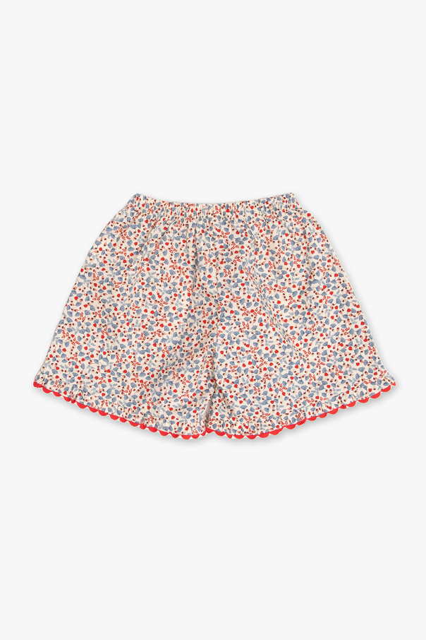 Konges Sløjd ‘Fiolina’ shorts Unisex with floral motif