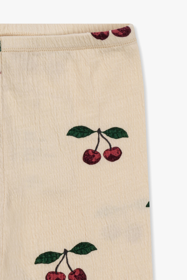 Konges Sløjd ‘Chleo’ sica leggings with fruit motif