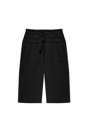 Raw-hem shorts