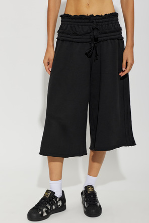 ADIDAS Originals Raw hem shorts